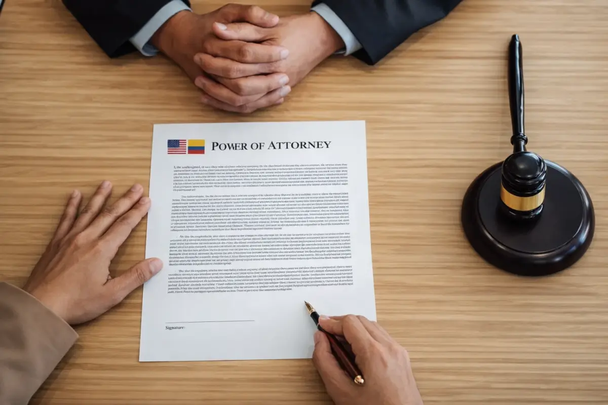 Power of Attorney from US to Colombia: Complete Guide