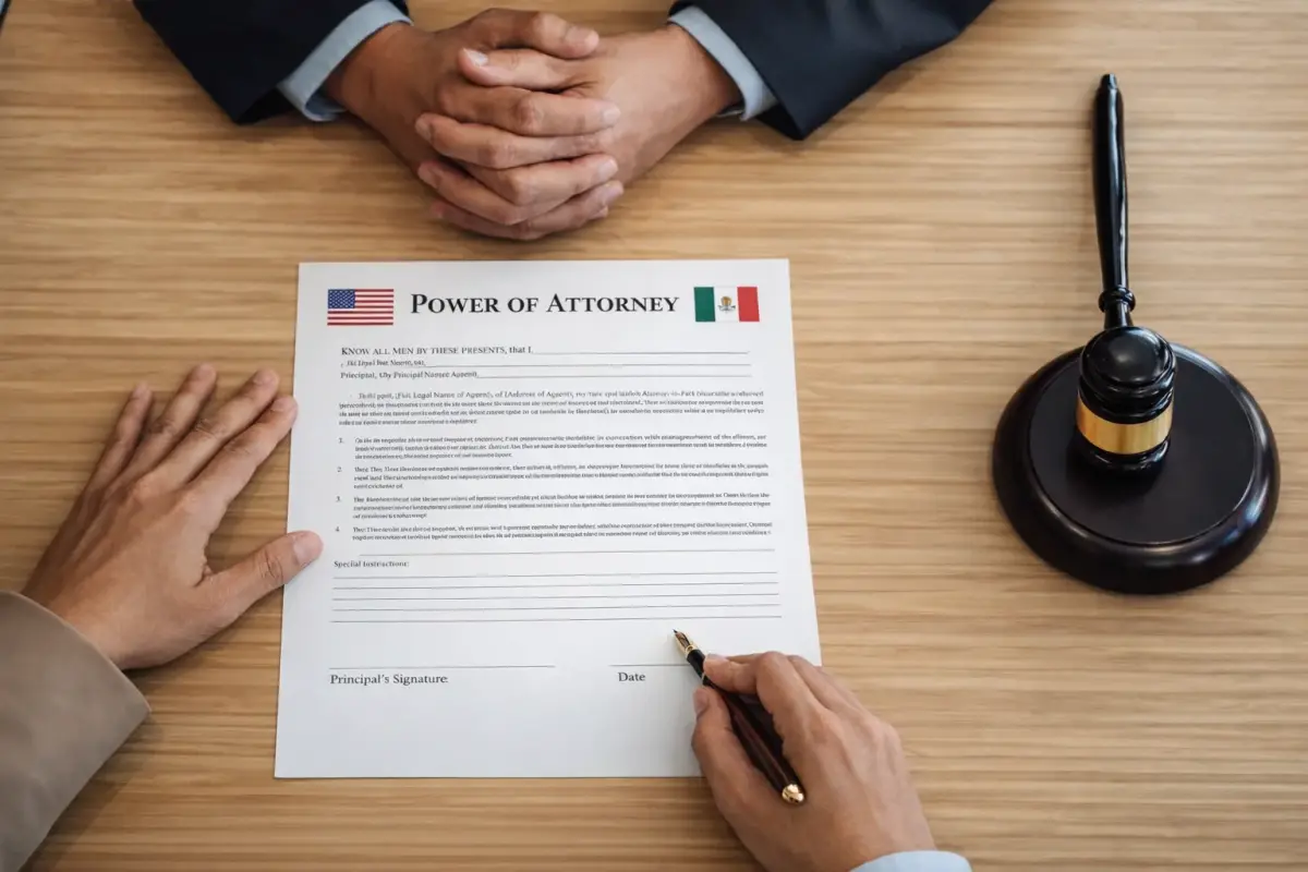 Power of Attorney Service from US to Mexico Power of Attorney from US to Mexico