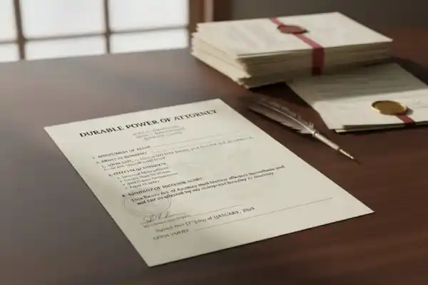 ¿Qué es un poder notarial duradero?