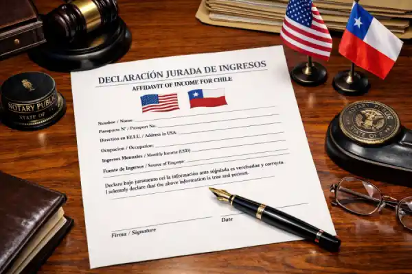 Imagen ¿Cómo hacer una declaración jurada de ingresos de Chile?