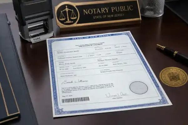 Cómo obtener tu Acta de Nacimiento de New Jersey si vives fuera de Estados Unidos