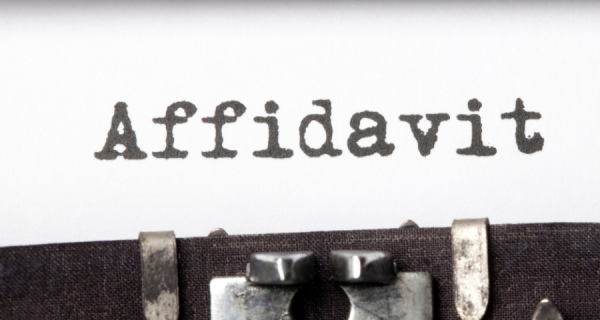 Affidavit of support - Declaración jurada